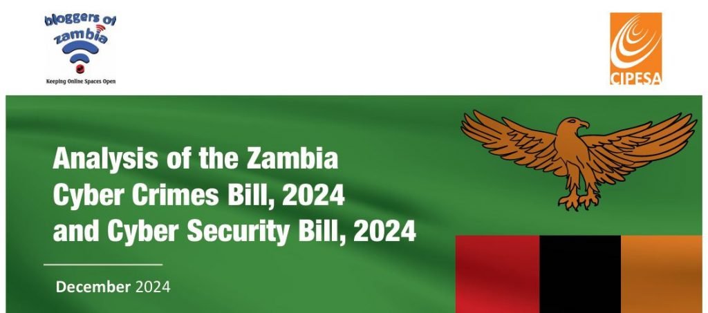 Analysis of the ZambiaCyber Crimes Bill, 2024and Cyber Security Bill, 2024